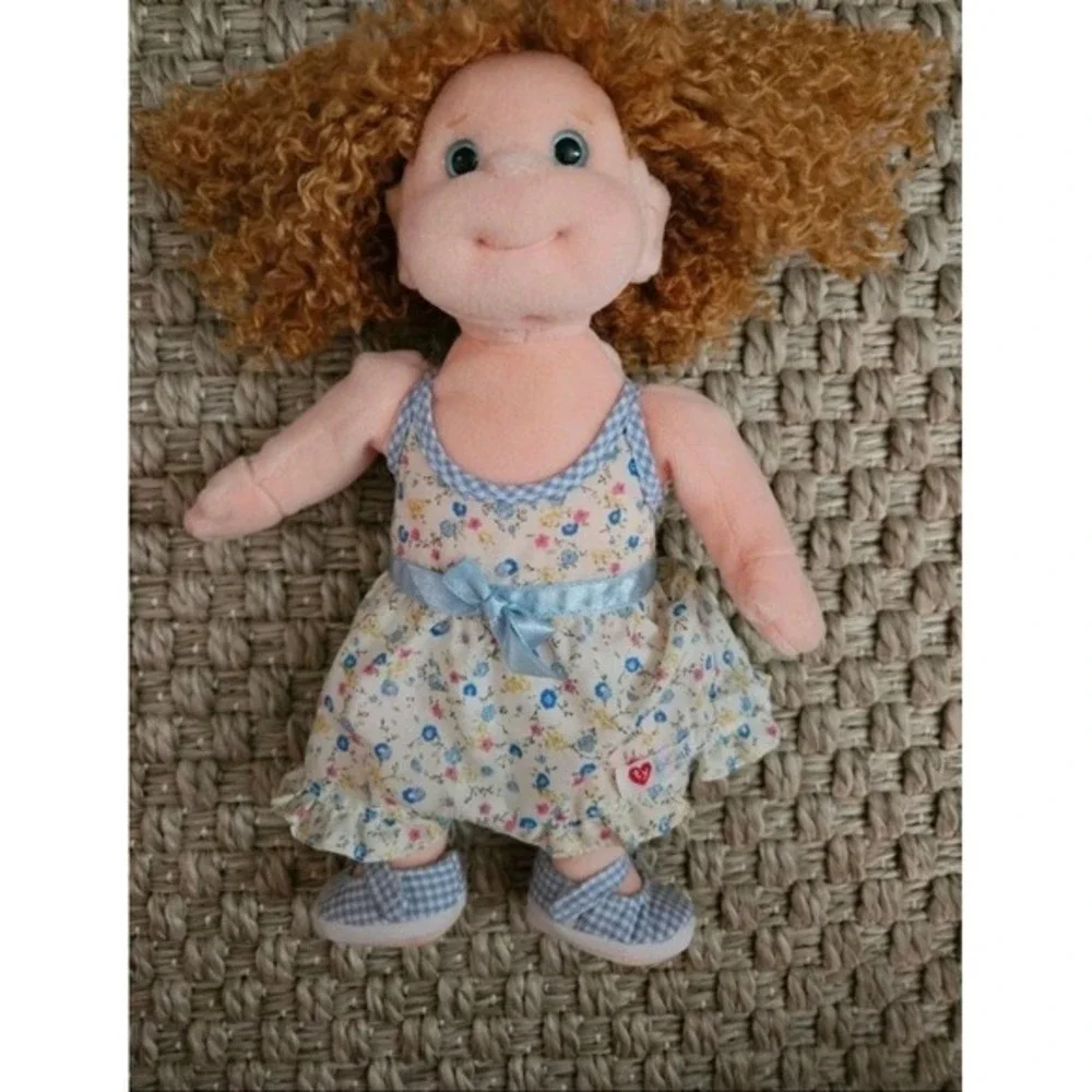 Vintage Ty Wedding Plush Dolls Set Bride & Groom Collectible Toys‎ Lot of 4